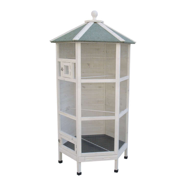 DUVO+ Woodland Vogelhaus Hexagon Cottage